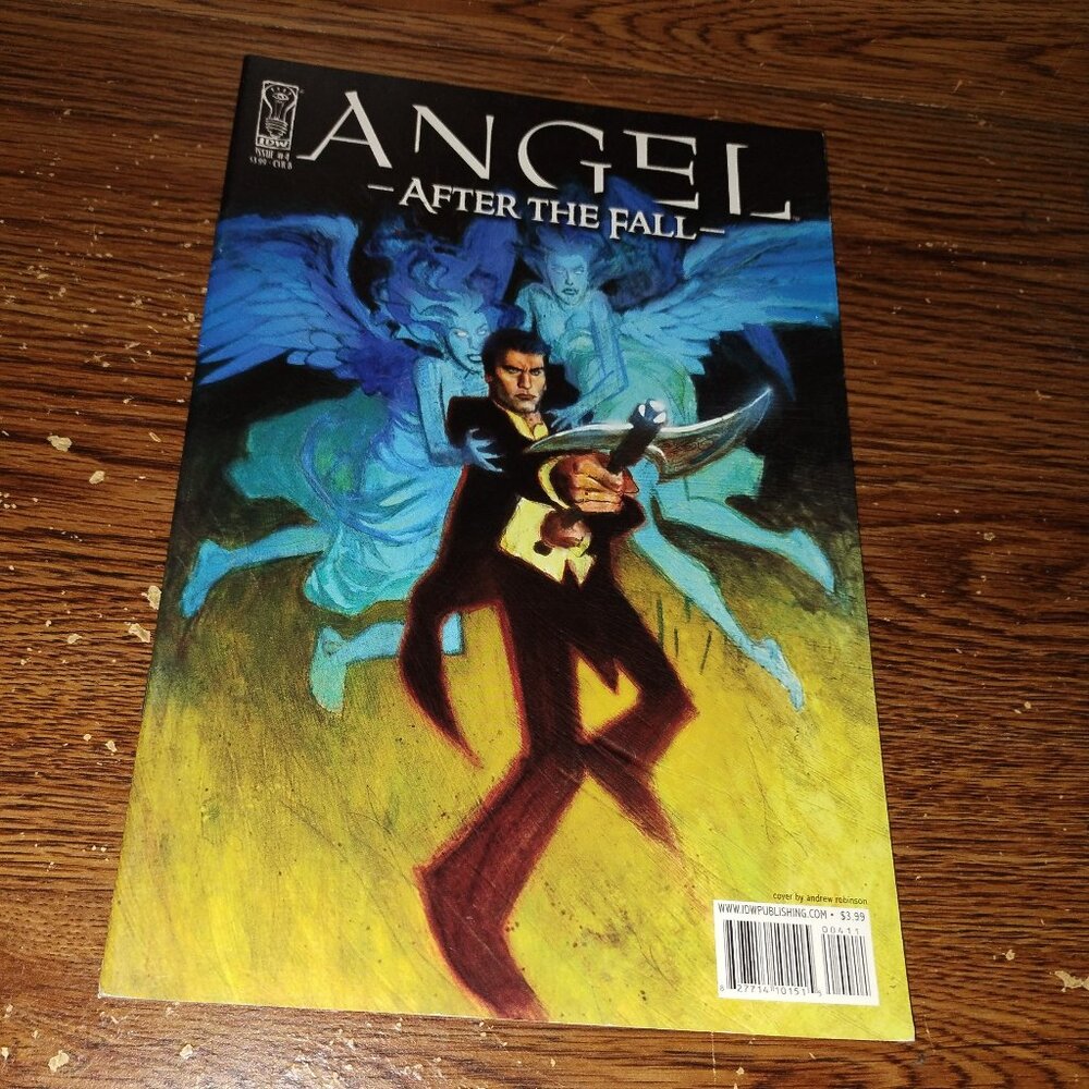 Angel: After the Fall #4 (IDW Comics, 2008)  Cover Variant B
